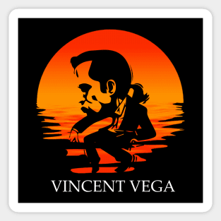 Vincent Vega Dancing Sticker